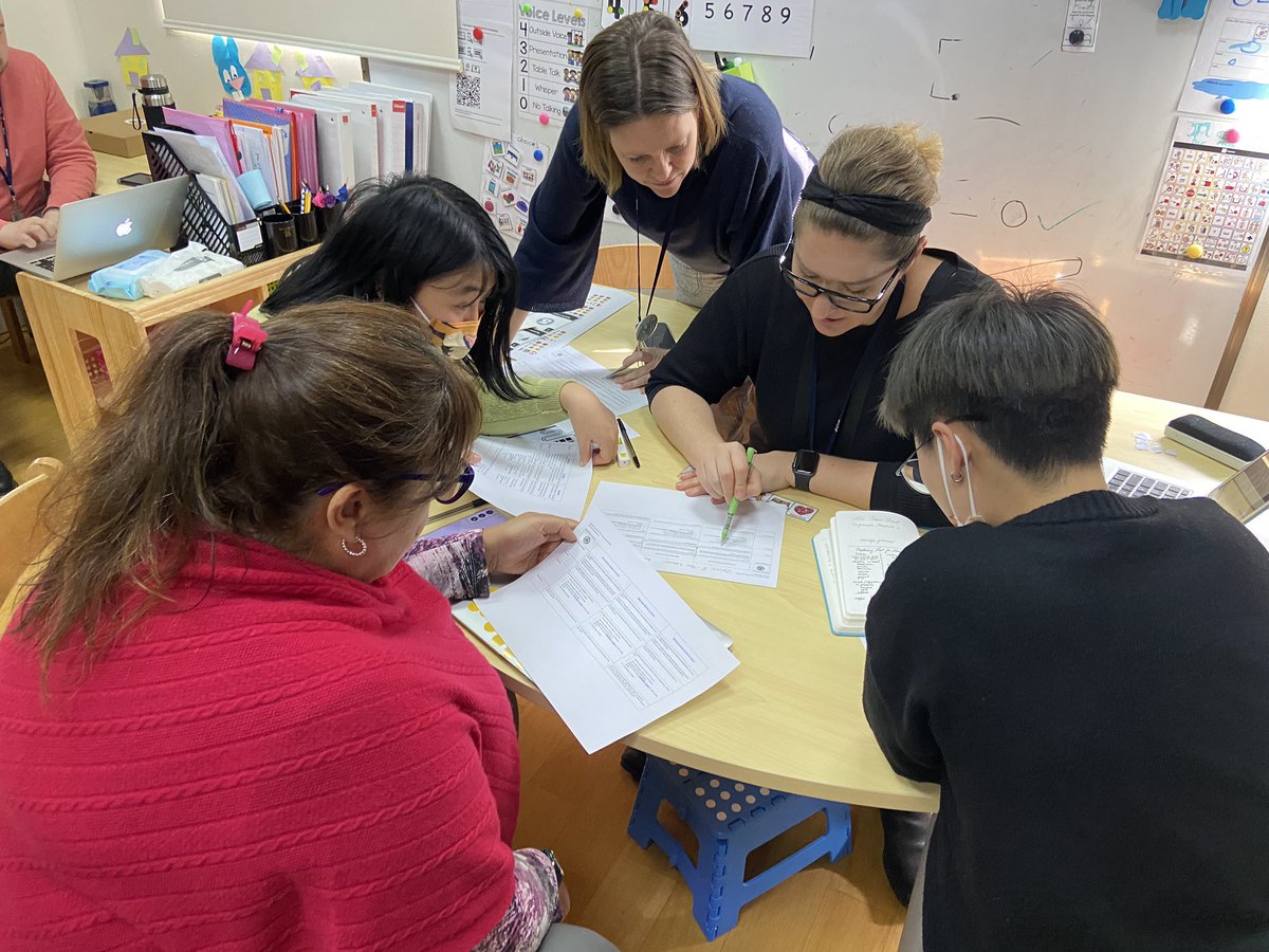 #scispudong lower school going further with the #IBPYP enhancements as they teach each other about the pillars. #collaboration