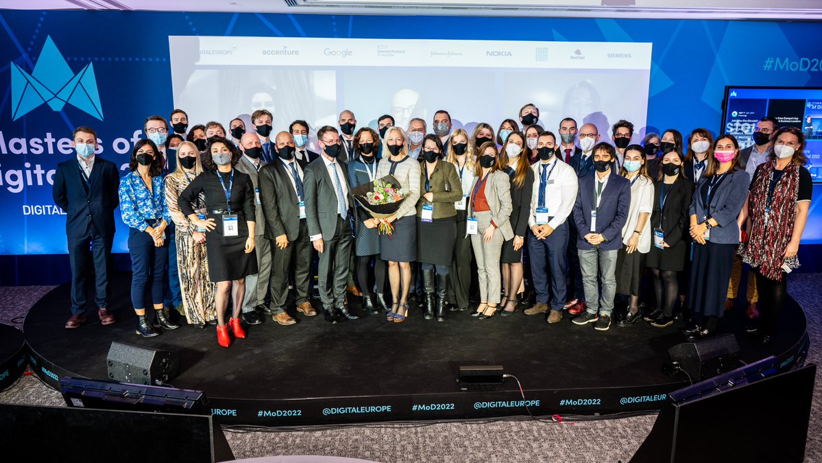 DIGITALEUROPE's tweet photo. What a blast! Ten days ago, we wrapped up #MoD2022.
The whole DIGITALEUROPE team thanks our speakers, sponsors, and attendees for making this summit our most successful to date!
👉2K+ participants
👉4M+ views on social media
👉100% satisfaction rate
See you next year 👋 https://t.co/yefkipdEsI