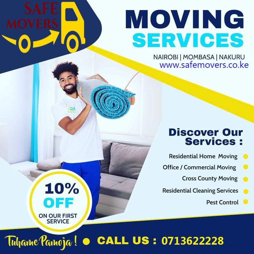 SafeMovers2's tweet image. Don't just relocate, experience delightful moving. 

 📞0713622228
🌍safemovers.co.ke

#amerix #MensConference2022 #DennisWaweruExposed #charleskarondo #AKissForUhuru #IamSingleBecause #size8 #mutarakwa #oscarsudi