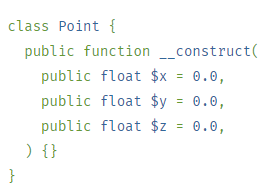 LivesInSpb's tweet image. Наконец-то добрался посмотреть что нового в php 8.0.
Давайте избавляться от лишнего кода, который реально был не нужен! Ура. Свойства теперь в конструкторе!
Погнали читать дальше. Пока все ровно.