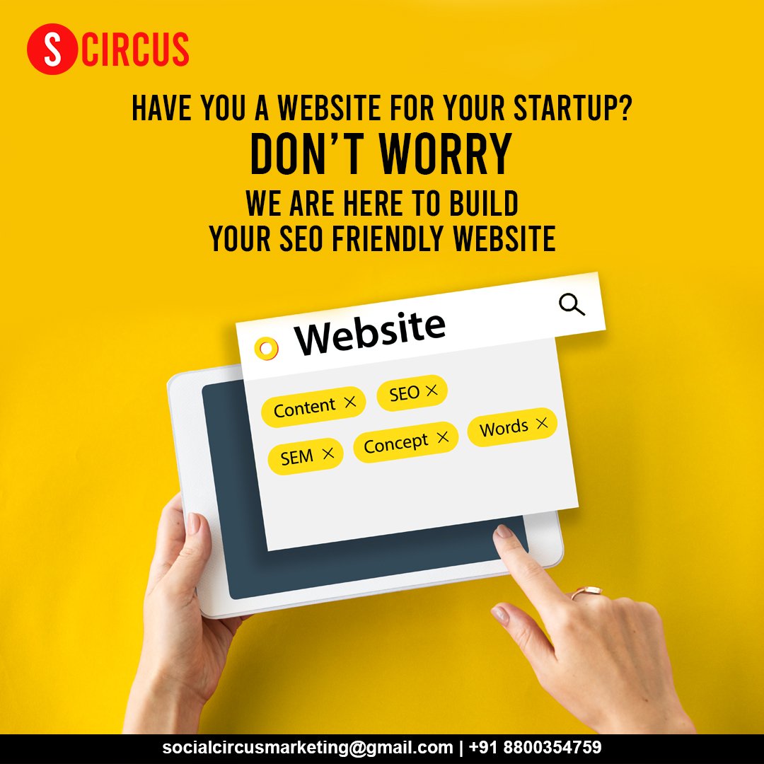 CircusSocial's tweet photo. Social Circus is Place to Create Professional Website.
.
#webdevelopment #Website #hosting #DigitalMarketing #contentmarketing #googleads #onlinemarketing #mobilemarketing 
#emailmarketing #uidesign #ux #startup #business #ROI #launch #branding #performance #entrepreneur https://t.co/YAhWza5bmp