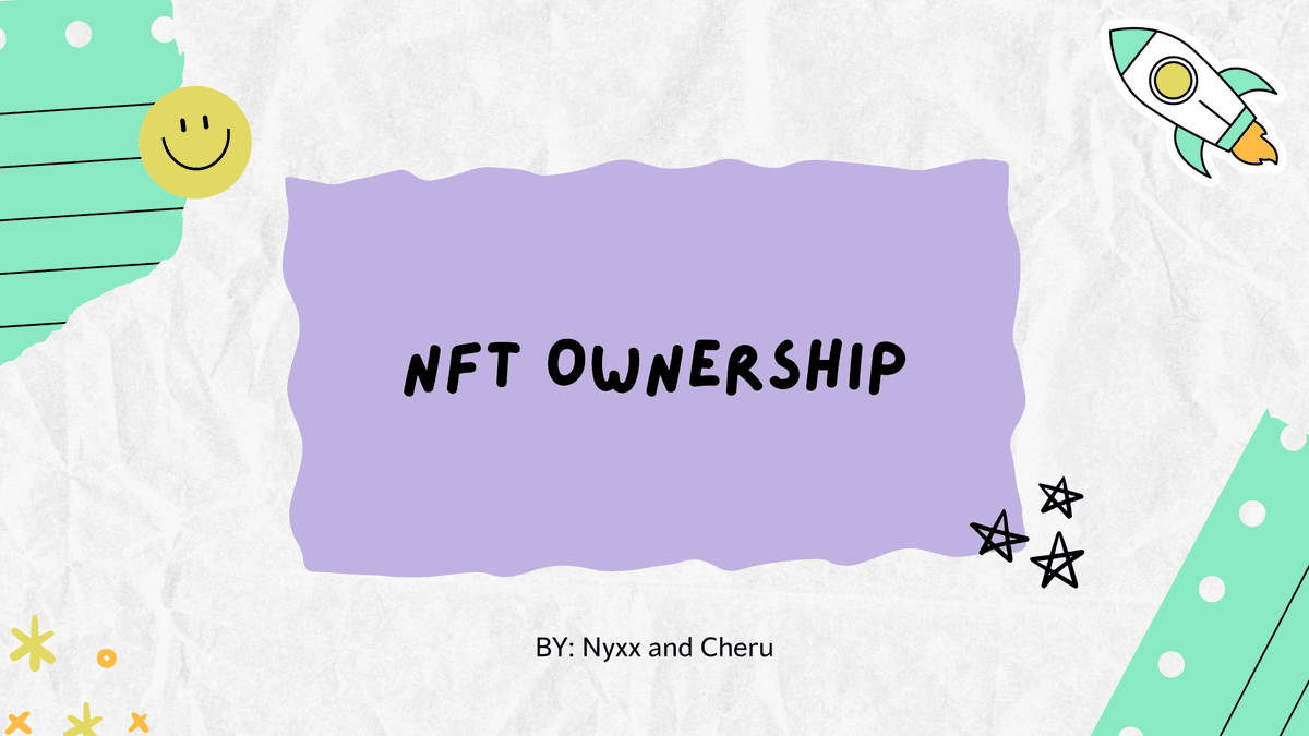 CGC_Guild's tweet photo. And for #CGCNFTWeek Day 2 tackles about:

✨ NFT Ownership ✨ by our scholars, Nyxx and Cheru in the Research Department.

#NFTs #AxieScholarship #AxieinfinityScholarship https://t.co/IaCDLiAnZR