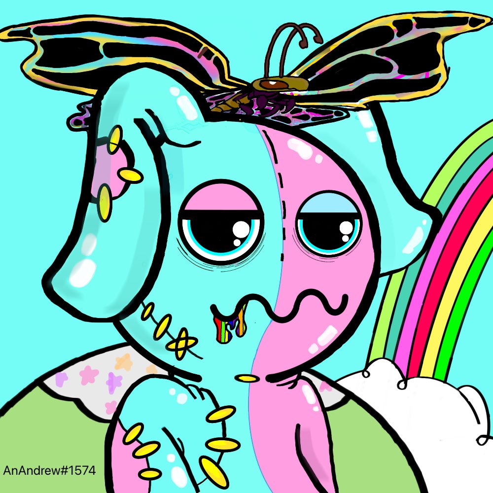 SilentPoint12's tweet photo. Chilling with the mystical Glitterfly.✨
thank you for @moodies_nft inspiring this art ❤️.                                                     @TheGlitterflies @Yume_Labs  #TheTrialOfThePainter https://t.co/zhnmNlU3KY