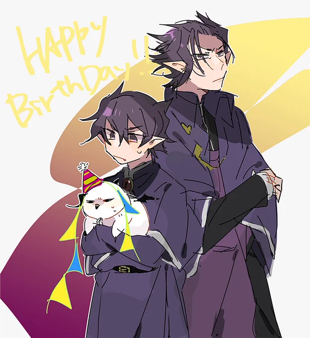 #ナベリウス・カルエゴ生誕祭2022 えごせんせーー!!おめでとうございます🎊🎊 