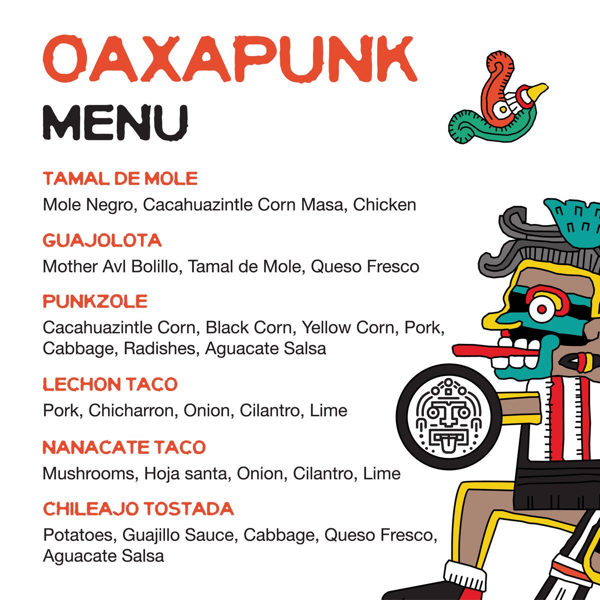 LAMCreativeAVL's tweet photo. Menu is ready! #Oaxaca #loxicha https://t.co/HTGCg3rDun
