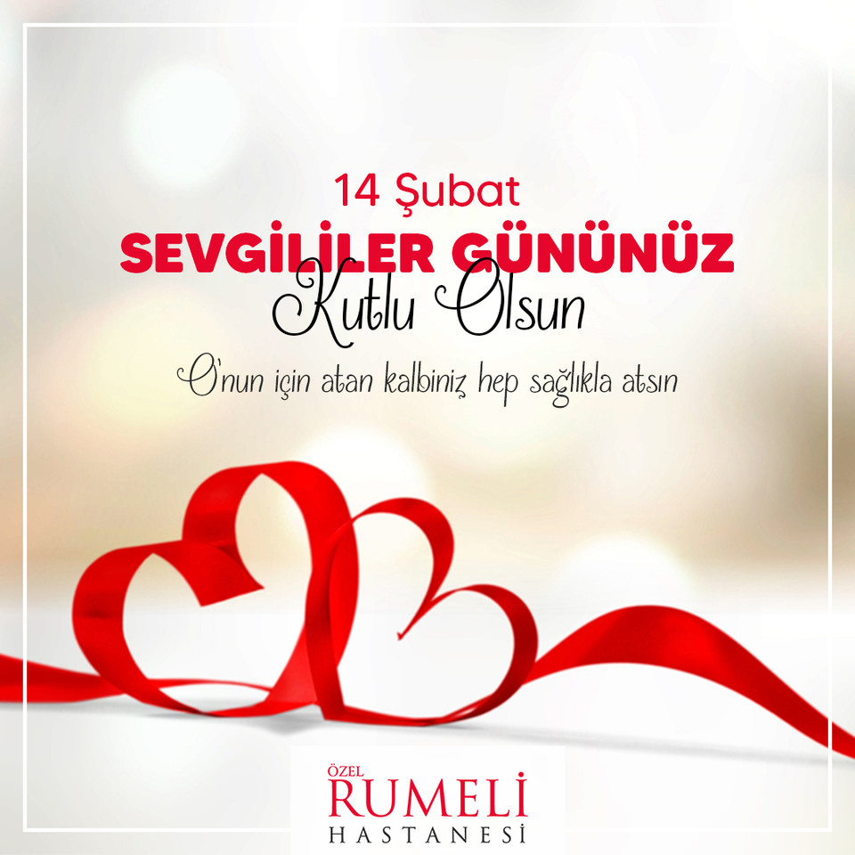 Sevgililer gününüz kutlu olsun...

#14şubatsevgililergünü #sevgililergünü #özelrumelihastanesi