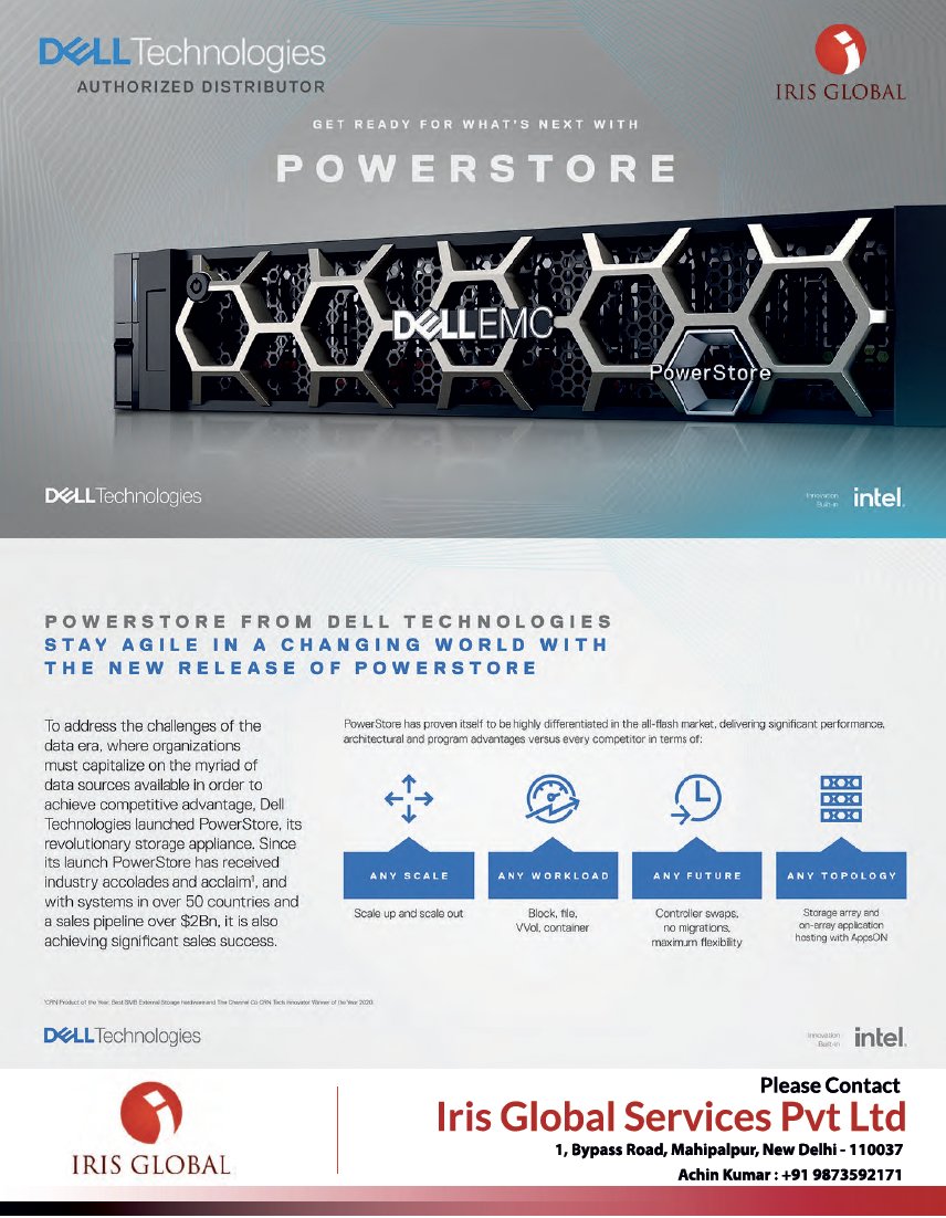 ITVOICEMEDIA's tweet photo. Dell Technologies - Get Ready For What's Next With Power Store https://t.co/lnJOsKKfSz