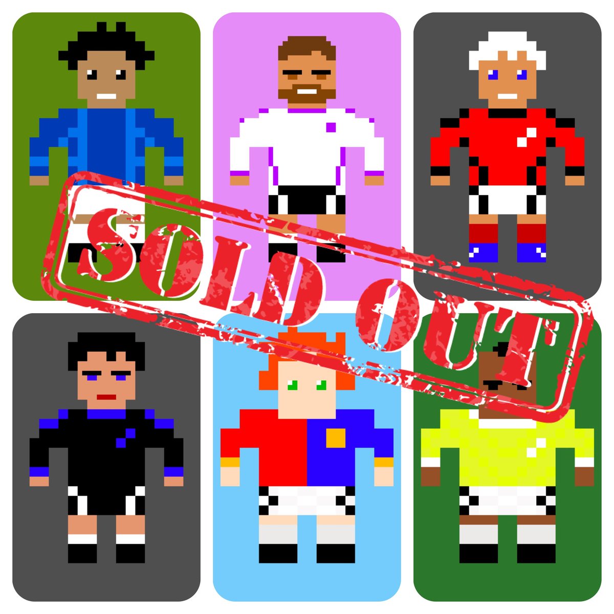 @0xmoxxa ballers (drop 1 sold out) 
Great nostalgia, they earn a salary, they assemble into teams. Owning one gets you into chatroom with pros to talk football ballerscollection.com