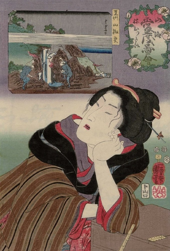 liulingidream's tweet image. 8世纪，日本宗教雕塑艺术才随着弘法大师的古老雕像诞生，开始描述日本民族真正情感，这样无声的萌发，把沉睡于民族心灵深处的未知力量释放出来。
日本艺术更加倾向于自然，脱离了庙宇，如潮水般涌向大街小巷，开辟伟大又“庸俗”的浮世物语，一种令古典主义到印象主义。