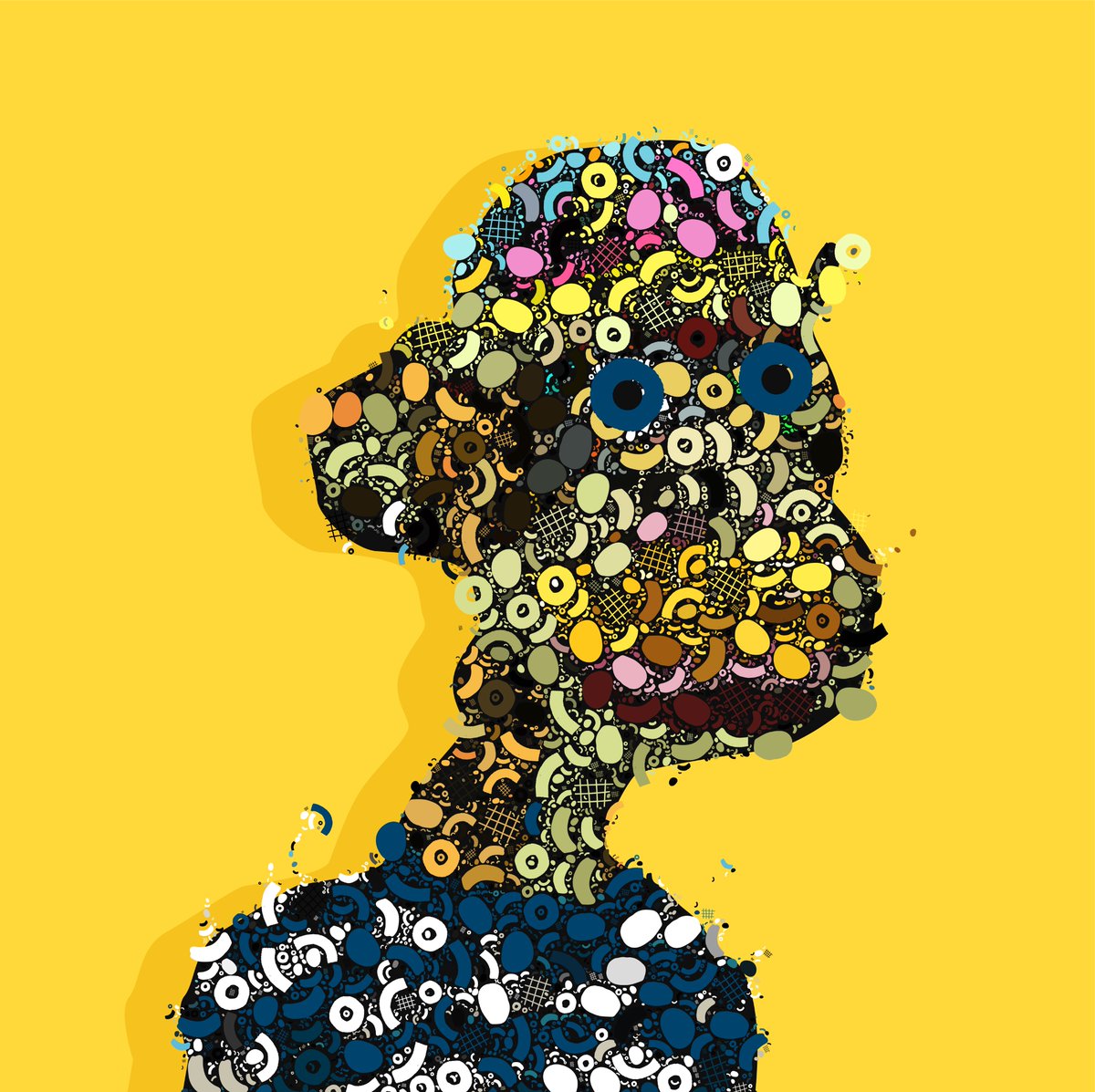 Abstract Bored Apes tweet media