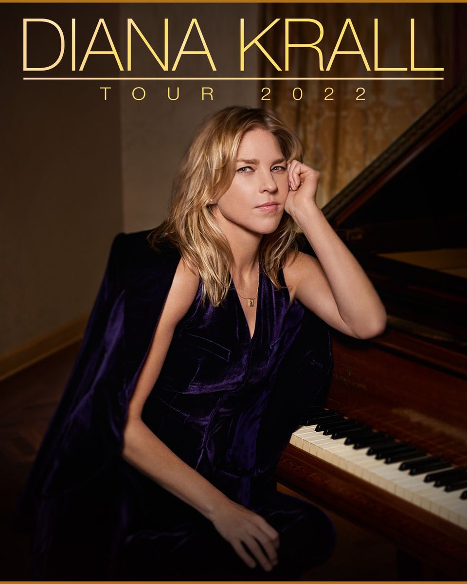 Diana Krall is pleased to announce her upcoming US Tour including 12 rescheduled dates & 4 new shows! Unfortunately, due to scheduling conflicts the Grand Rapids and Memphis performances were unable to be rescheduled. Refunds are available at the point-of-purchase.