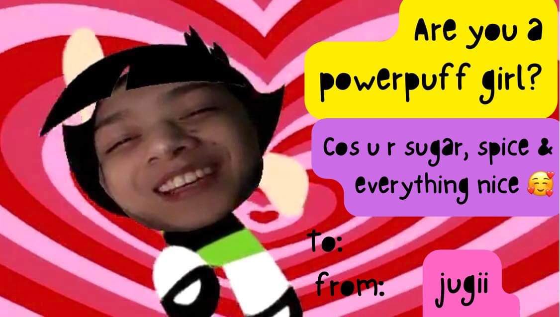 JugiiGaming's tweet photo. Happy Valentine��s Day from me! What are y’all plans for today? https://t.co/WBb6PylElg