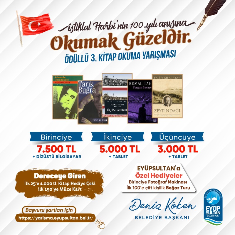 DenizKoken's tweet photo. Okumak Güzeldir'in 5 kitaplı seti 5 kişiye hediyemiz 📚

👉 Takip et
🔄 Bu tweeti paylaş
🔸 Üç arkadaşını etiketle 

Kaybedeni olmayan yarışmamıza başvurmayı da unutmayın...