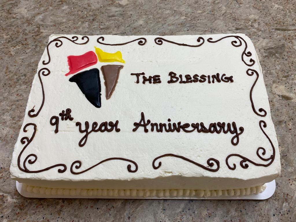 theblessing360's tweet photo. The Blessing Church turns 9 today!
We thank God for his faithfulness. Great things He has done ✔️
#churchaversary #greatisyourfaithfullness #churchanniversary #howgreatisourgod #theblessing #theblessingchurch #psalm147 #psalm147v5 #lamentations32223 #praisegod #thankful #blessed https://t.co/j9Pwzhn2RJ