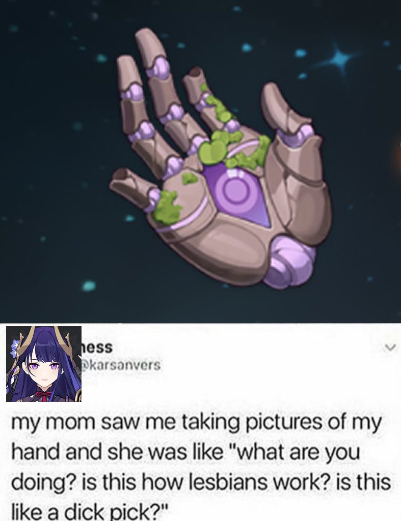 SALT6x5's tweet photo. / genshin leaks
I...I cant I have to... https://t.co/H3ibmuhduz
