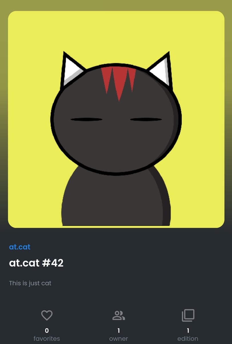 K_atraone's tweet photo. https://t.co/BwKTPzrzAm #42 (0.01 ETH) 👇👇

#NFT #NFTartist #nftcollector #NFTCommunity #NFTCollection #OpenSeaNFT #opensea #Ethereum

https://t.co/eeqvLdaIK3 https://t.co/X0T1KC7IsR