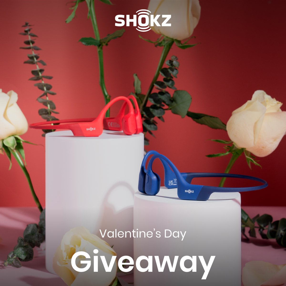 ShokzGB's tweet photo. Nothing warms the heart more than love.💑

To show our best wishes to the SHOKZ couples, we will GIVE AWAY TWO OpenRun to one lucky couple! 🎧

1. Follow @ShokzGB
2. Like this post
3. Tag your lover on the comment and express your love to him/her

Happy Valentine's day🥳 https://t.co/3cQyMFZoW0