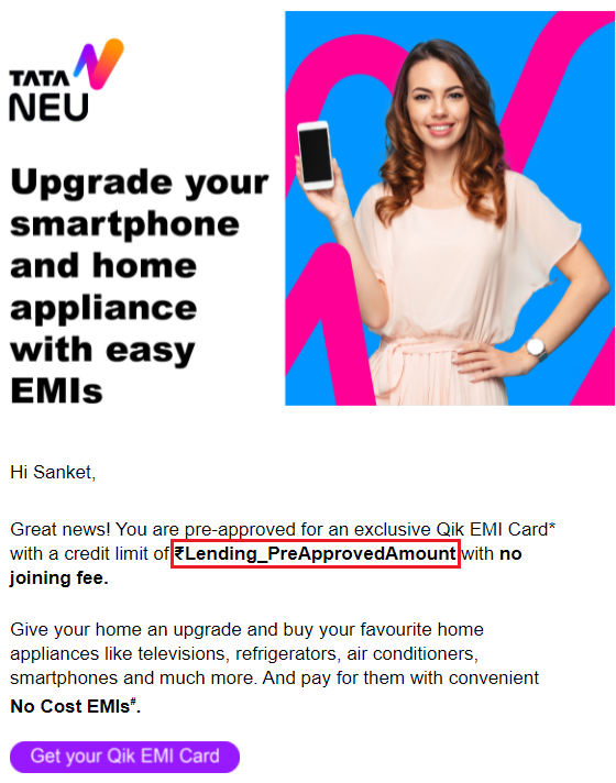 Monday Blues are strong when even giants make mistakes! 😅

Firstly email from <a href="/googlemaps/">Google Maps</a> about gift for their <a href="/localguides/">Local Guides</a> community with blank code and few mins later email from <a href="/tata_neu/">Tata Neu</a> with coding text instead of actual amount 🤣

#Monday #EmailMarketingGoneWrong