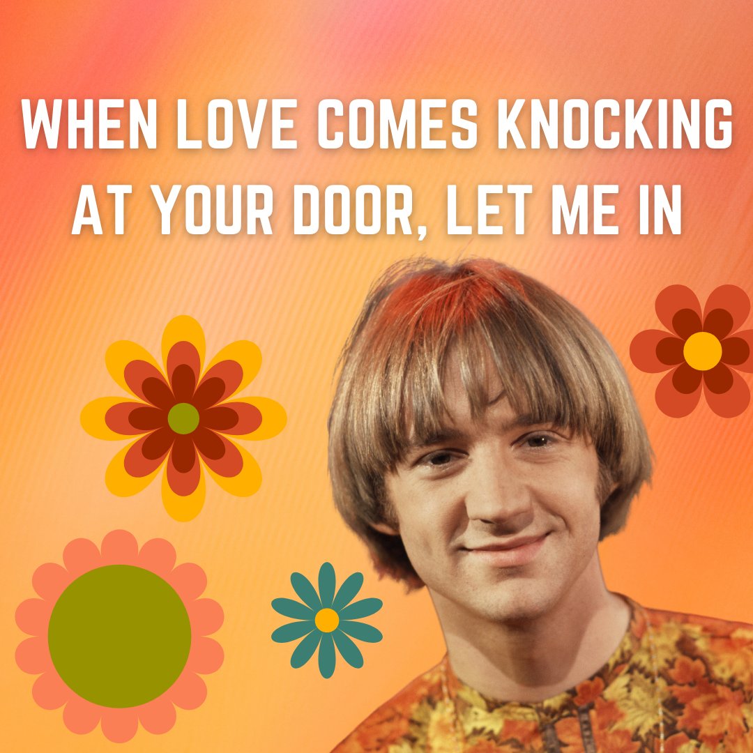 TheMonkees's tweet photo. #HappyValentinesDay from your favorite #Monkees! Send some love to your sweetheart with a #valentine and celebrate with Apple Music’s #THEMONKEES ESSENTIALS: https://t.co/QnBpg7OjzY #MonkeesMonday

📸: Silver Screen Collection/Michael Ochs Archives/NBCU Photo Bank/Getty Images. https://t.co/AiR2JijcYo