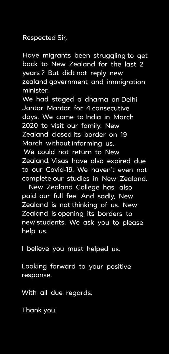 Davinde86529246's tweet photo. Please help us.      #Internationalstundstuckoffshore   #extendoffshorevisa   #bringusbacknz   #letusbacktonz   #MigrantLivesMatter         @mssirsa  @AmitShah  @narendramodi  @PMOIndia  @DrSJaishankar  @MukteshPardeshi  @IndiainNZ  @rashtrapatibhvn   Please reed pic👇👇👇👇🙏🙏 https://t.co/AORqKadYWR