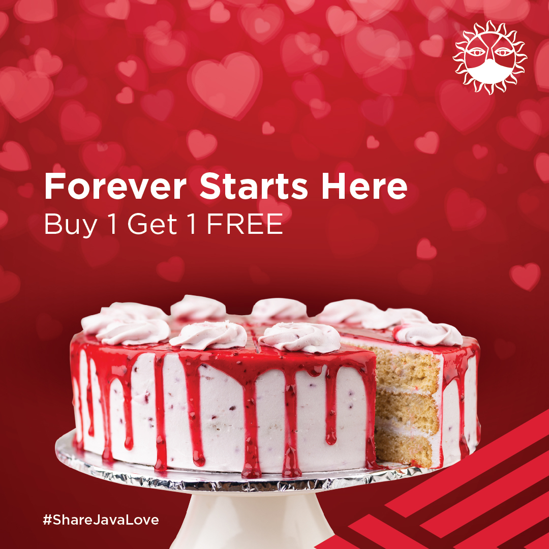 javahouseafrica's tweet image. Happy Valentine's day! Visit any Java branch today and get our raspberry Valentine's cake on buy one get one FREE. Offer also available on food apps at 370 shillings. #ShareJavaLove #JavaLove