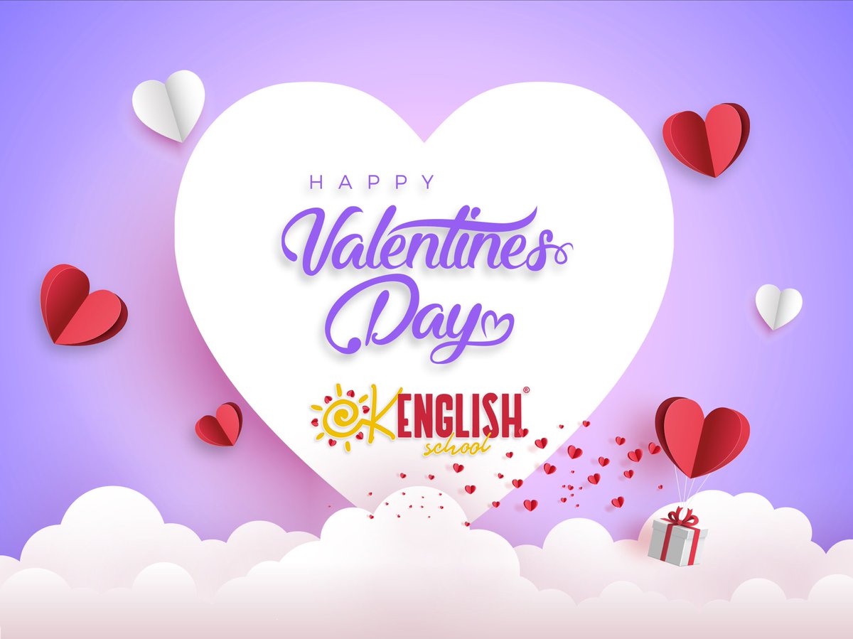 okenglishschool's tweet photo. Happy Valentine’s day. 
Ok English School os desea un feliz día de San Valentin junto a vuestros seres más queridos.
Love is in the air! https://t.co/6cZEzIInfX