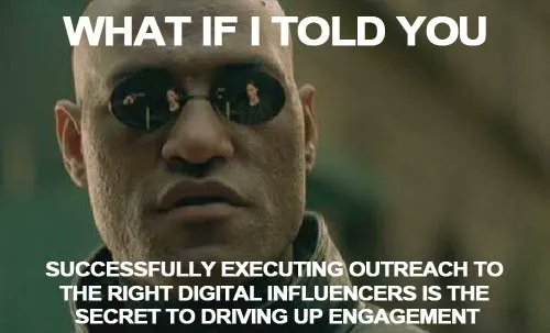 Yeah that and a good playlist.

#influencermarketing #engagement #thesecret #everythingsbetterwithmusic