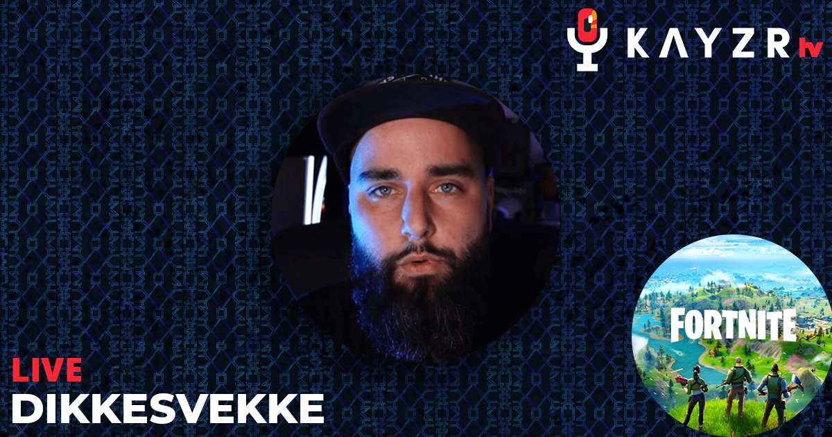 Want to show off your Fortnite God skills? Join DikkeSvekke in his Fortnite Custom Lobbies live on twitch.tv/kayzr now! 🔴