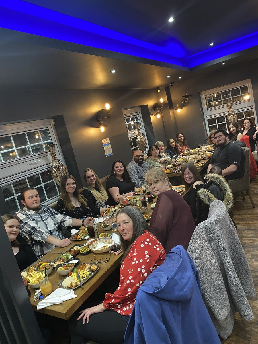 TindaSahota's tweet image. Couldn’t do it without this lovely bunch ❤️💙 dinner on me and doubles and cocktails flowing! #teamworkmakesthedreamwork