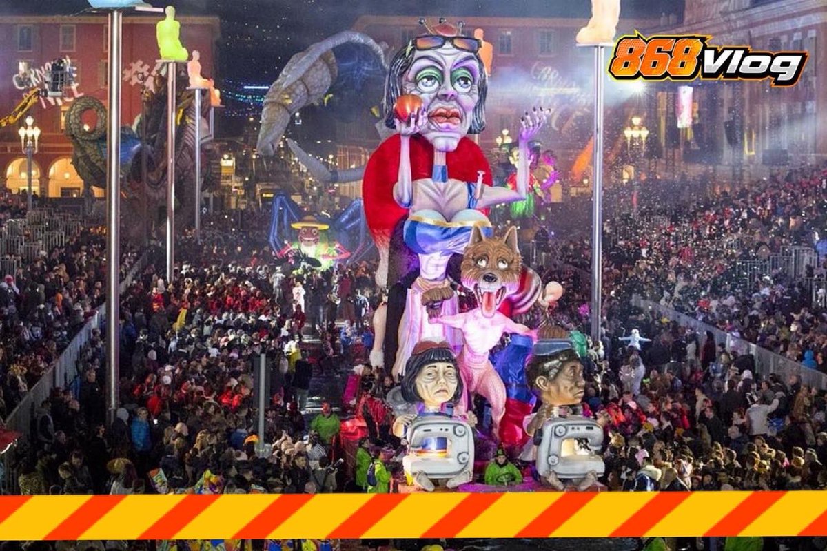 Hashtag868Vlog's tweet photo. 🇫🇷 #ViveLaFrance l En Niza mas de 85 mil franceses participan en la celebración de su tradicional carnaval con musica, luces y alcohol!

➡️ https://t.co/6EZuBJQhEs 

#BreakingNews #Matamoros #Brownsville #868Vlog #InstaNews https://t.co/lhmij26LT4