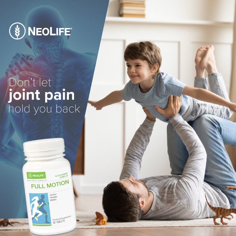 neolifekenya's tweet photo. Full Motion contains ingredients strongly associated with the body’s natural mechanisms for minimising joint pain and inflammation, helping you maintain comfort and mobility. #NeoLifeAfrica #FullMotion https://t.co/yQPNeOU2G0