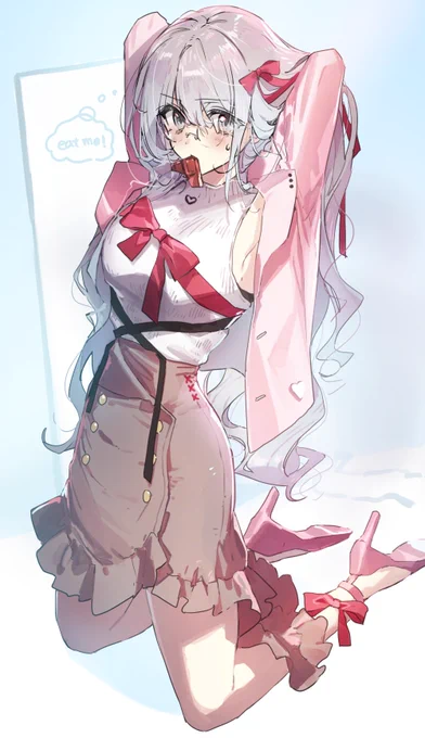 気合入れすぎて空回りかけてる女の子 