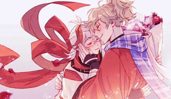 Happy Valentine's day!
Kazuha has a gift for you, Tomo~💖💖
#GenshinImpact #tomokazu #tomozuha #原神 