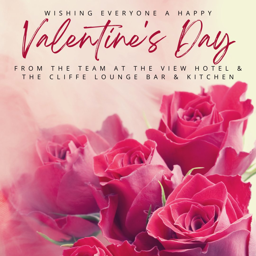 TheCliffeFolkes's tweet photo. Wishing everyone a Happy Valentine's Day from the team at the View Hotel & the Cliffe Lounge Bar & Kitchen ❤️ #theleas #kent # thecliffe #viewhotel #theview #valentinesday #valentines #love https://t.co/G76GobPmmY