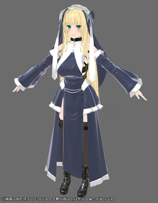 投稿なう>清楚シスターちゃん(仮) 進捗 その2 - 黒柚式のソレ (神楽坂柚)の投稿|ファンティア[Fantia] https://t.co/XmMyzwSeWy #Fantia #ファンティア 