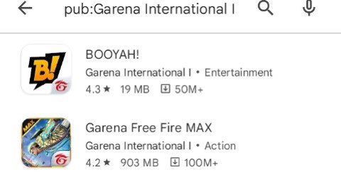 GameTube on X: But Free Fire Max, advanced version of #FreeFire and Booyah  App, streaming app from Garena, are available on play store   / X