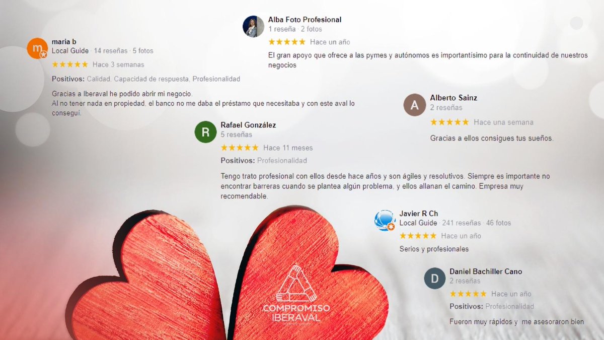 IBERAVAL's tweet photo. 💕 La mejor forma de expresar tu #amor es con hechos 💕
Nuestros #socios apuestan por el #asesoramiento y la #agilidad, valorando la cercanía de @IBERAVAL con las #pymes, #autónomos y #emprendedores. #Compromiso incondicional 😍
#14f #lunes #SanValentin #compromisoiberaval https://t.co/gGZtkDbjkl