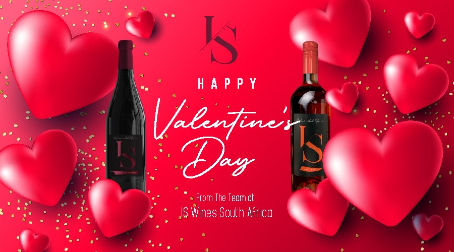 ISWinesSA's tweet photo. Happy Valentine’s Day ❤️❤️❤️

#IsWinesSA #ValentinesDay2022 🍷 https://t.co/W3Bc44rl6M