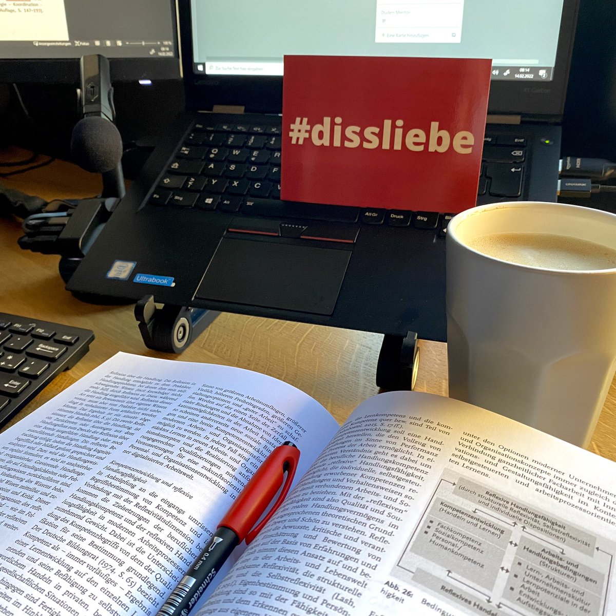 I love the smell of Dissertation in the Morning! #dissliebe #ValentinesDay