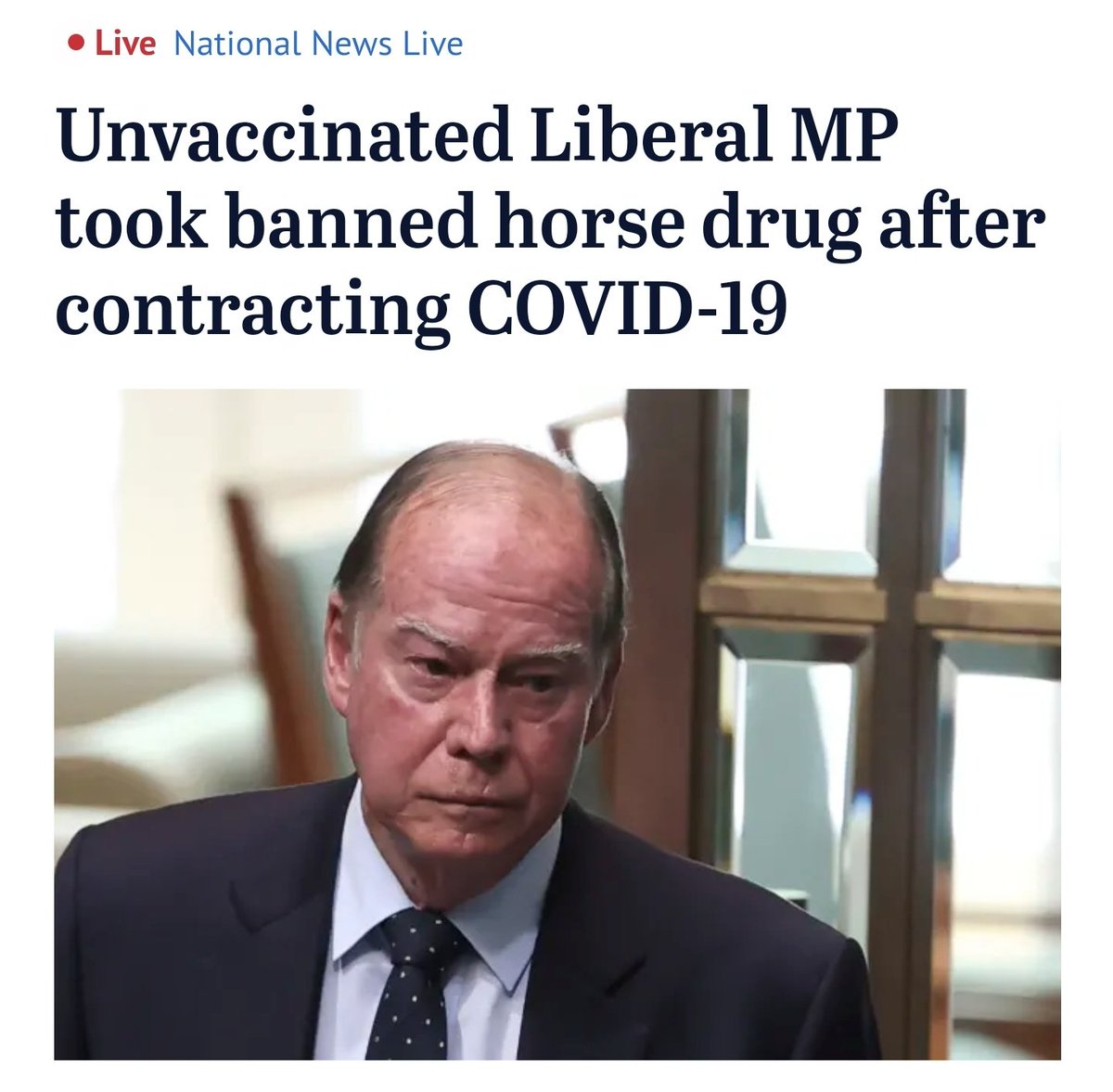 Kids, say neigh to drugs. 

#auspol #LNP 
#drugs #covid