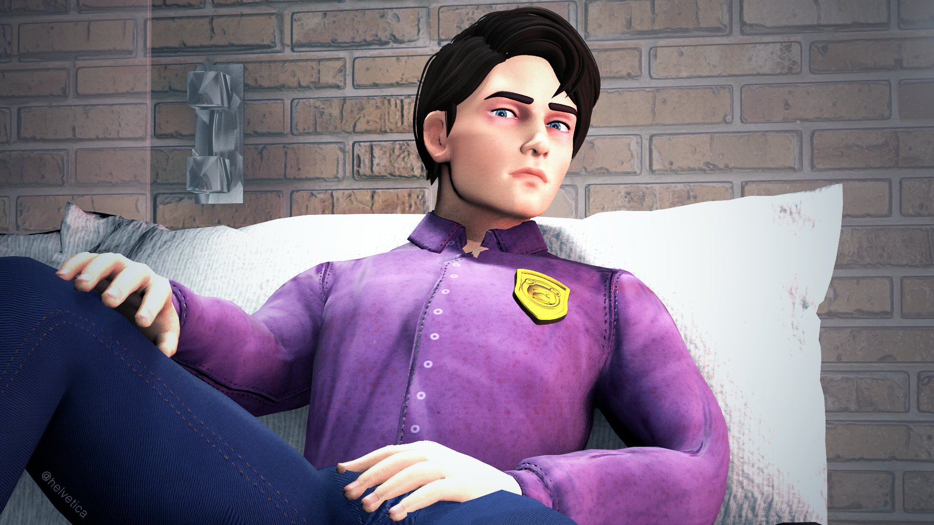 helvetica on X: Wyd if you see Michael looking at you like that grumpy  af😳 I wanted to make a post for yall because one of the animations I'm  doing is harder