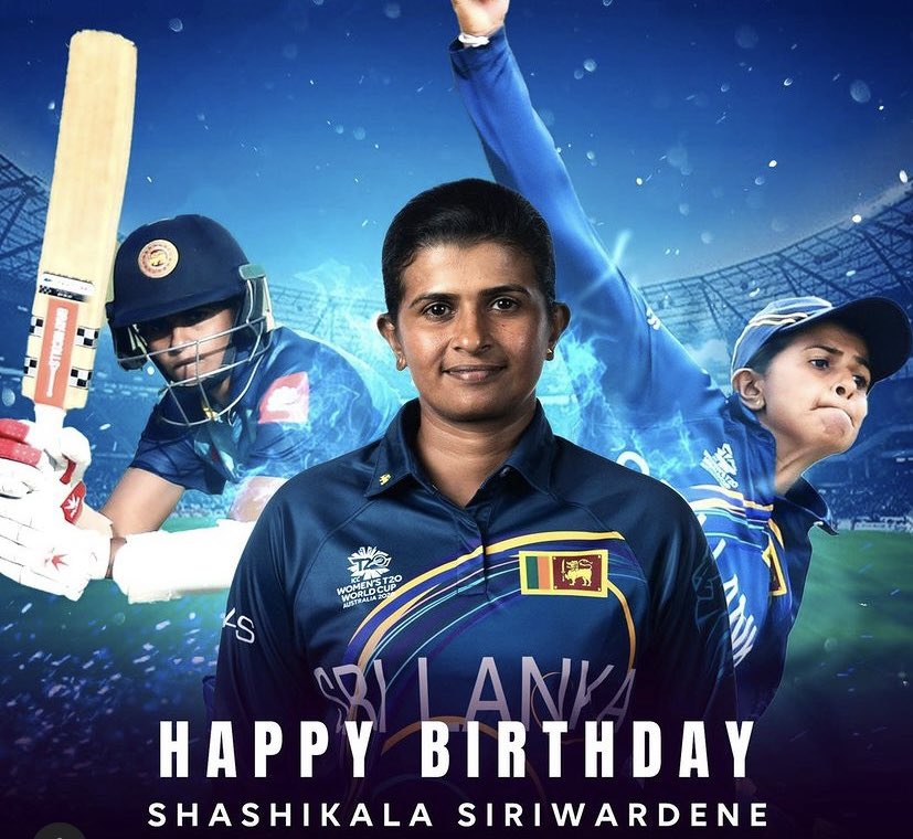 HSamarawick's tweet photo. Happy Birthday Legend. May ur all dreams n wishes come true @Shashi14SL https://t.co/OjN6InPJCR