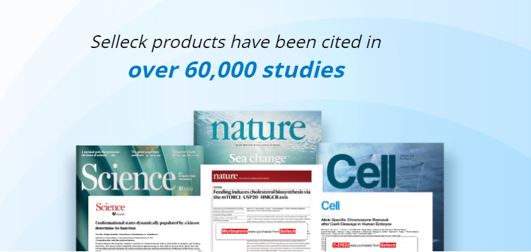 Jomar_LR's tweet photo. Inhibitors and compounds from @selleckchem have been cited in over 60,000 studies. 

Find products relevant to your field of #research here: https://t.co/PebqK1k44d

#inhibitors | #CompoundLibraries | #DrugDiscovery | #CellSignalling | #SignallingPathways https://t.co/ygjcpHjQOe