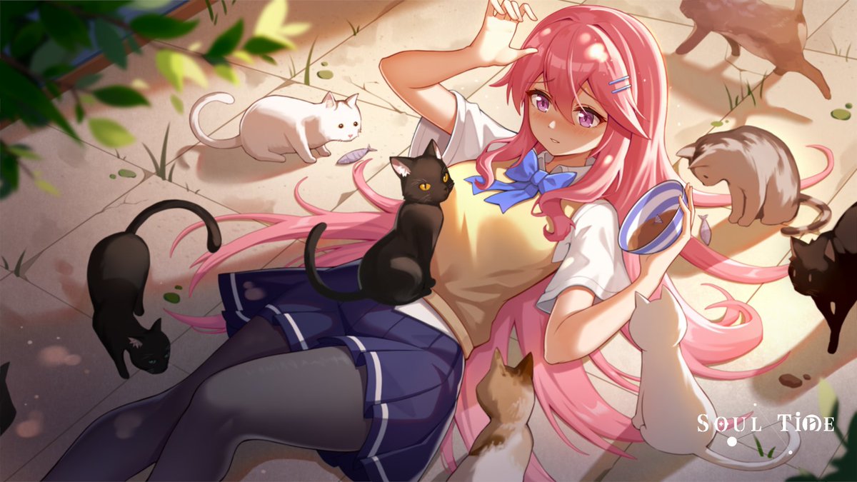 SoulTide's tweet photo. Attentions, evokers! Our OBT server will be down at 7:00PM (UTC-7), February 14.

#SoulTide #LemcnSun #Gacha #MobileGame #AnimeGame #OBT https://t.co/SWg83oRIHk
