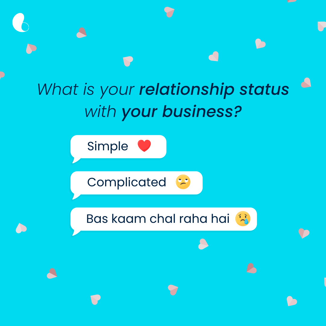 Others, drop in the comments with an emoji 😉

#BusinessKaroSimple #valentine #ValentinesDay