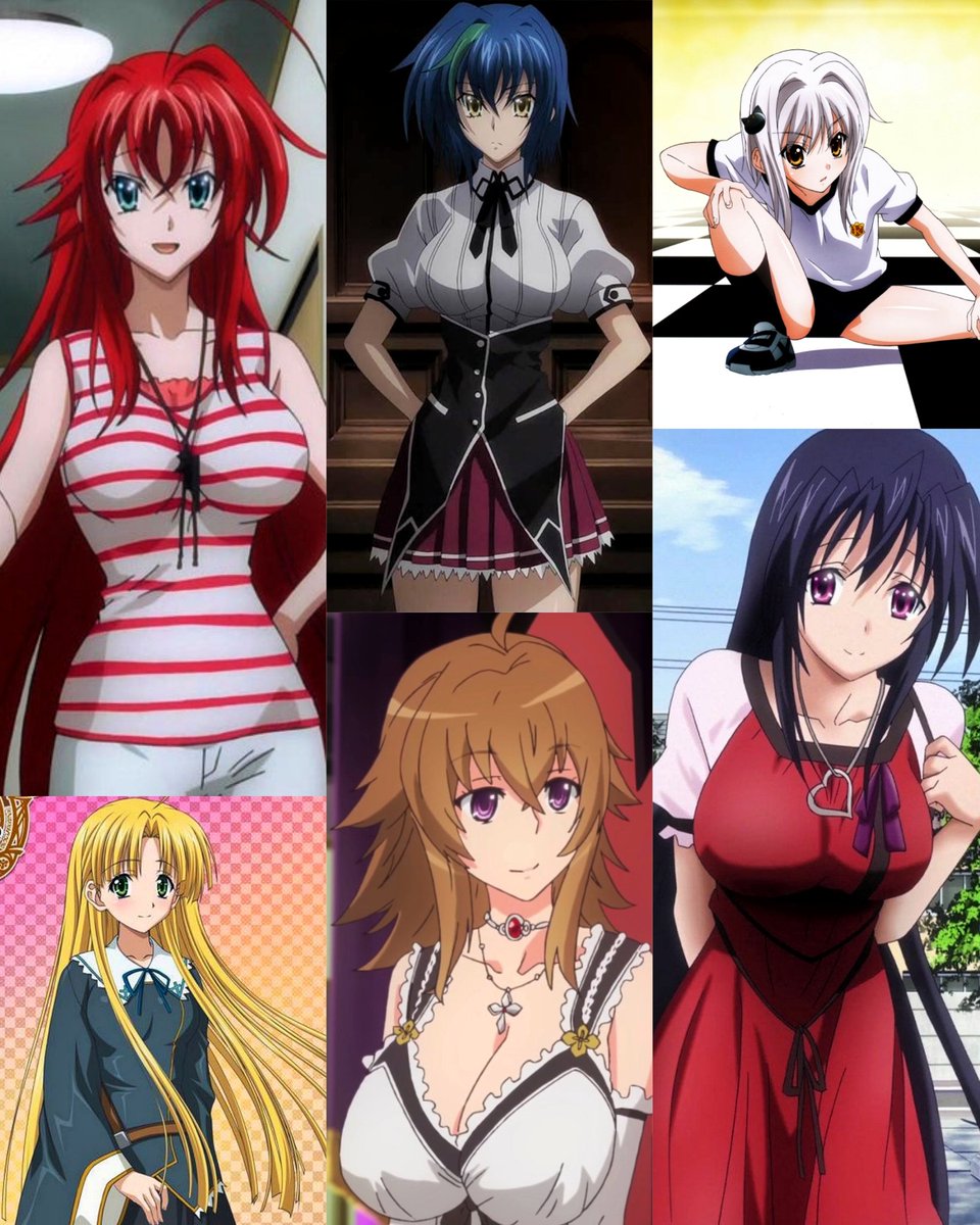 Issei The Red Dragon Emperor on X: High School Dxd Characters >>>>>  #HighSchoolDxD #RiasGremory #HighSchoolDxD #Anime   / X