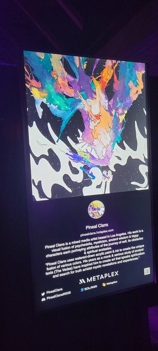 kidonthephoenix's tweet photo. Don't think I forgot ya @PinealClans 

You had a lot of people commenting on your beautiful artwork this week at #HackerHouseSeattle https://t.co/PIqTxkylnY