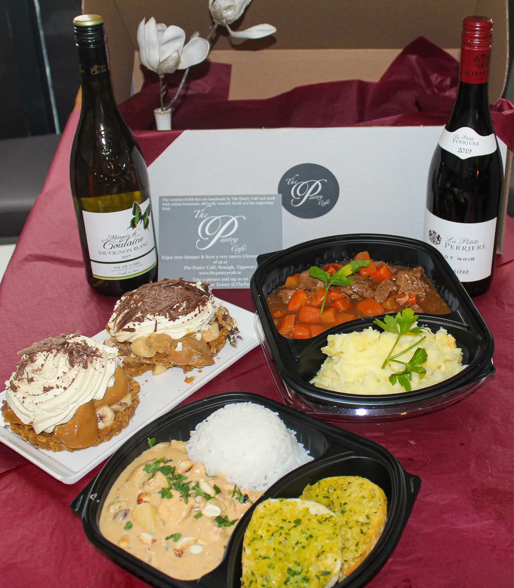 𝗚𝗶𝘃𝗲 𝘁𝗵𝗲 𝗴𝗶𝗳𝘁 𝗼𝗳 𝗴𝗼𝘂𝗿𝗺𝗲𝘁 𝗳𝗼𝗼𝗱 𝘁𝗵𝗶𝘀 𝗩𝗮𝗹𝗲𝗻𝘁𝗶𝗻𝗲’𝘀 𝗗𝗮𝘆!

𝗗𝗶𝗻𝗻𝗲𝗿 𝗱𝗲𝗮𝗹 𝗳𝗼𝗿 𝘁𝘄𝗼 €55
- 2 main courses
- 2 mini desserts
- A bottle of white wine, red wine or Prosecco!

#ThePantryCafe #Nenagh #ValentinesDay <a href="/boutiquewines/">Trade River Winery</a>