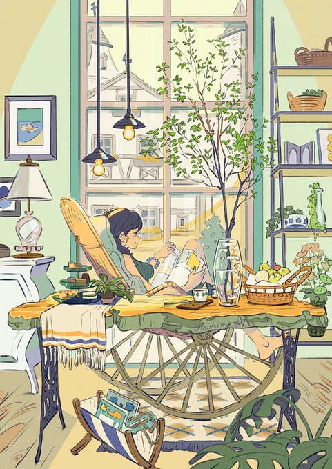 🪟【Room 2】Making a feast – evening -
https://t.co/6ILP3MxS82 