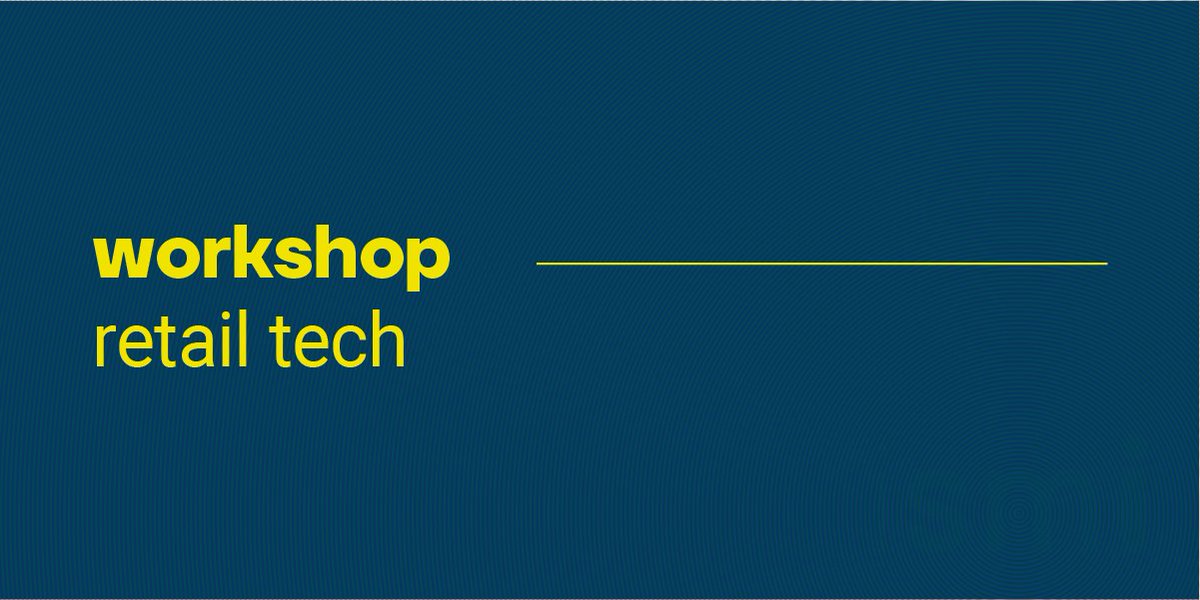 Speciaal voor leden van ISMI. Gratis Workshop en Trendpresentatie Smart Retail Tech.